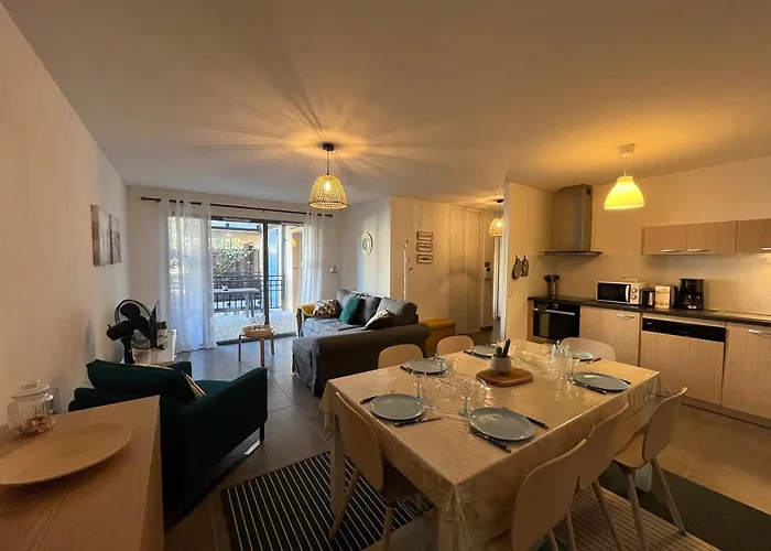 아파트 T3 A Avec Terrasse Et Parking Securise - Fr-1-374-233 아르카숑